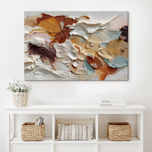 Abstract colors blend in harmony Abstract colors blend in harmony