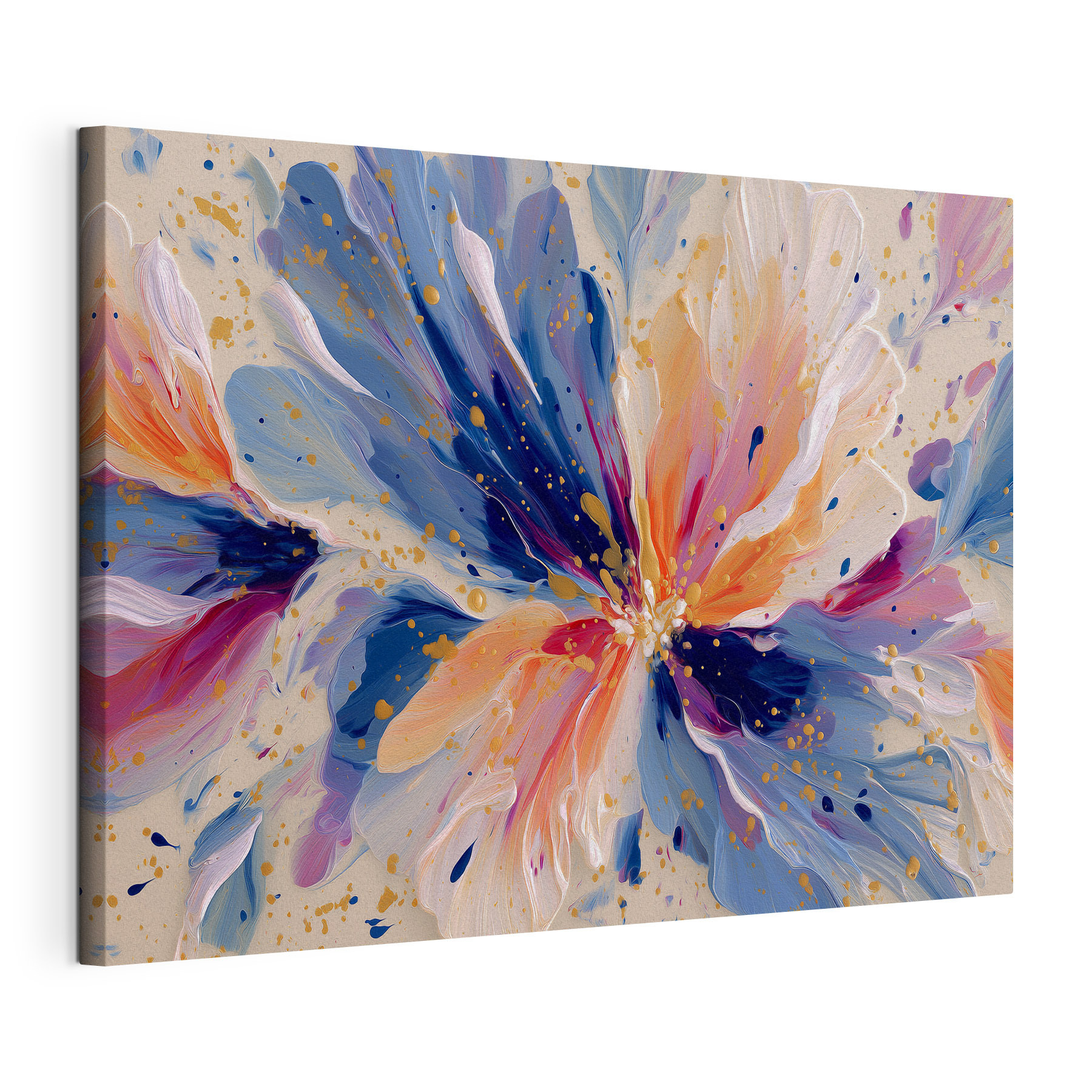 Vibrant floral explosion of colors