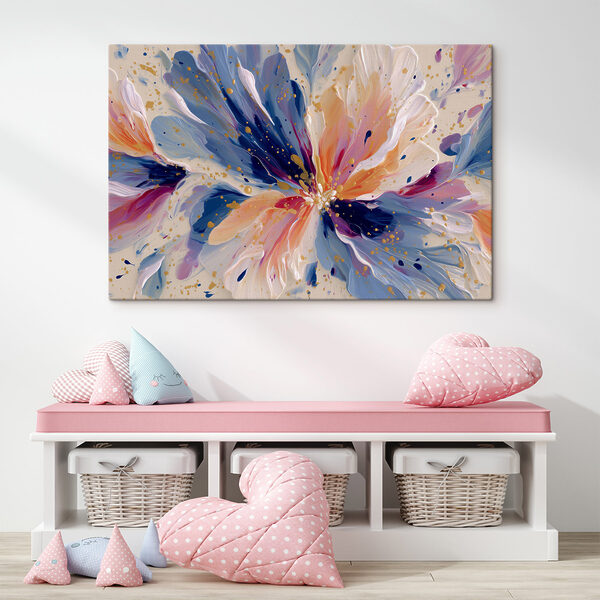 Vibrant floral explosion of colors