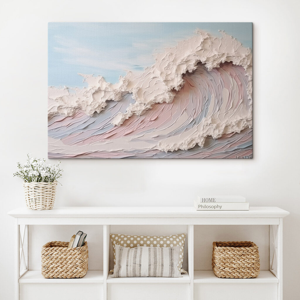 Painting of a wave Painting of a wave