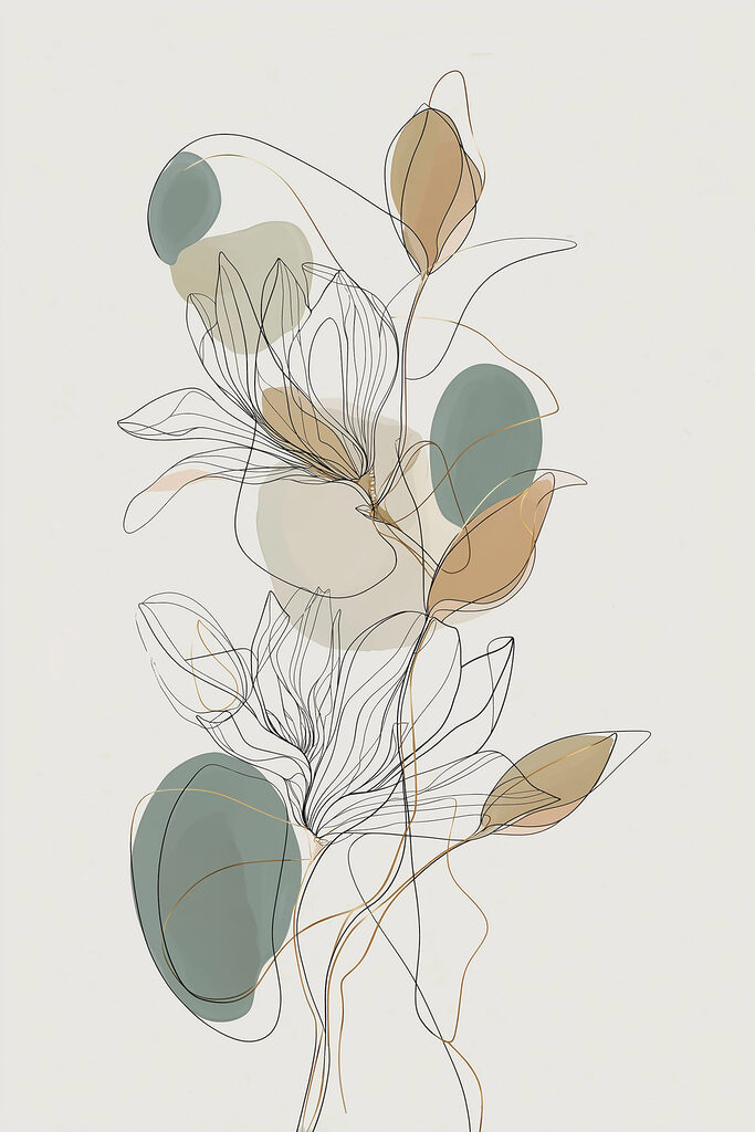 Drawing of a plant