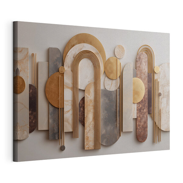 Wall art of various shapes and colors Wall art of various shapes and colors