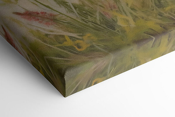 Painting of flowers and plants