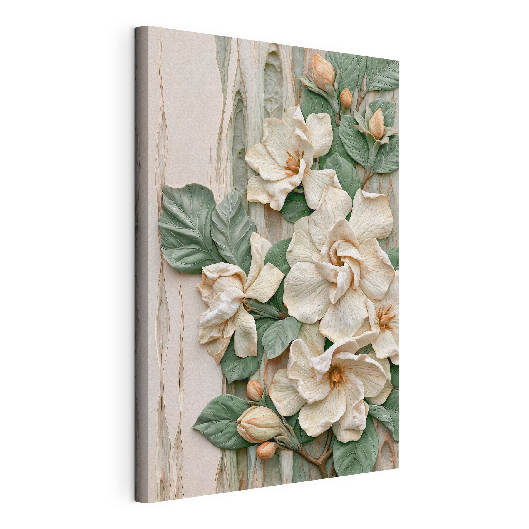 Delicate blooms with rich textures