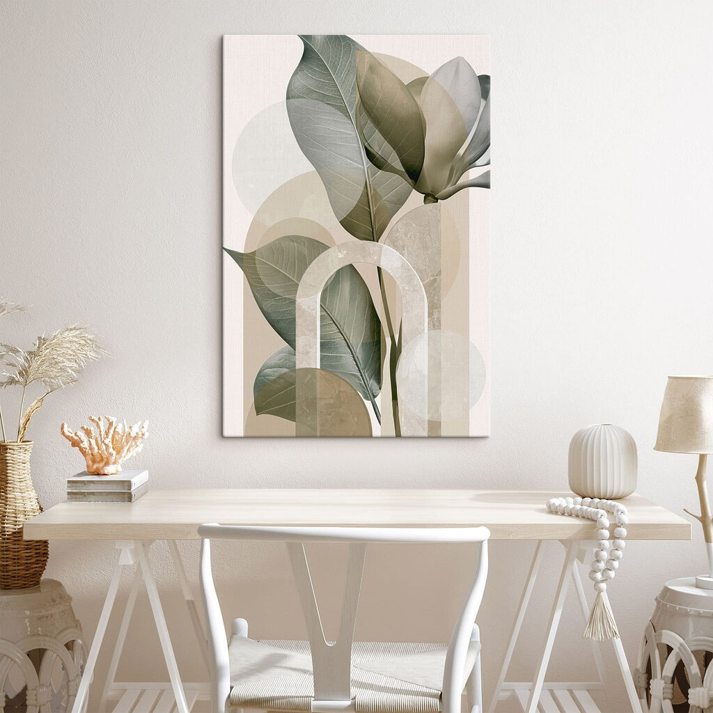 Soft foliage on a subtle background Soft foliage on a subtle background