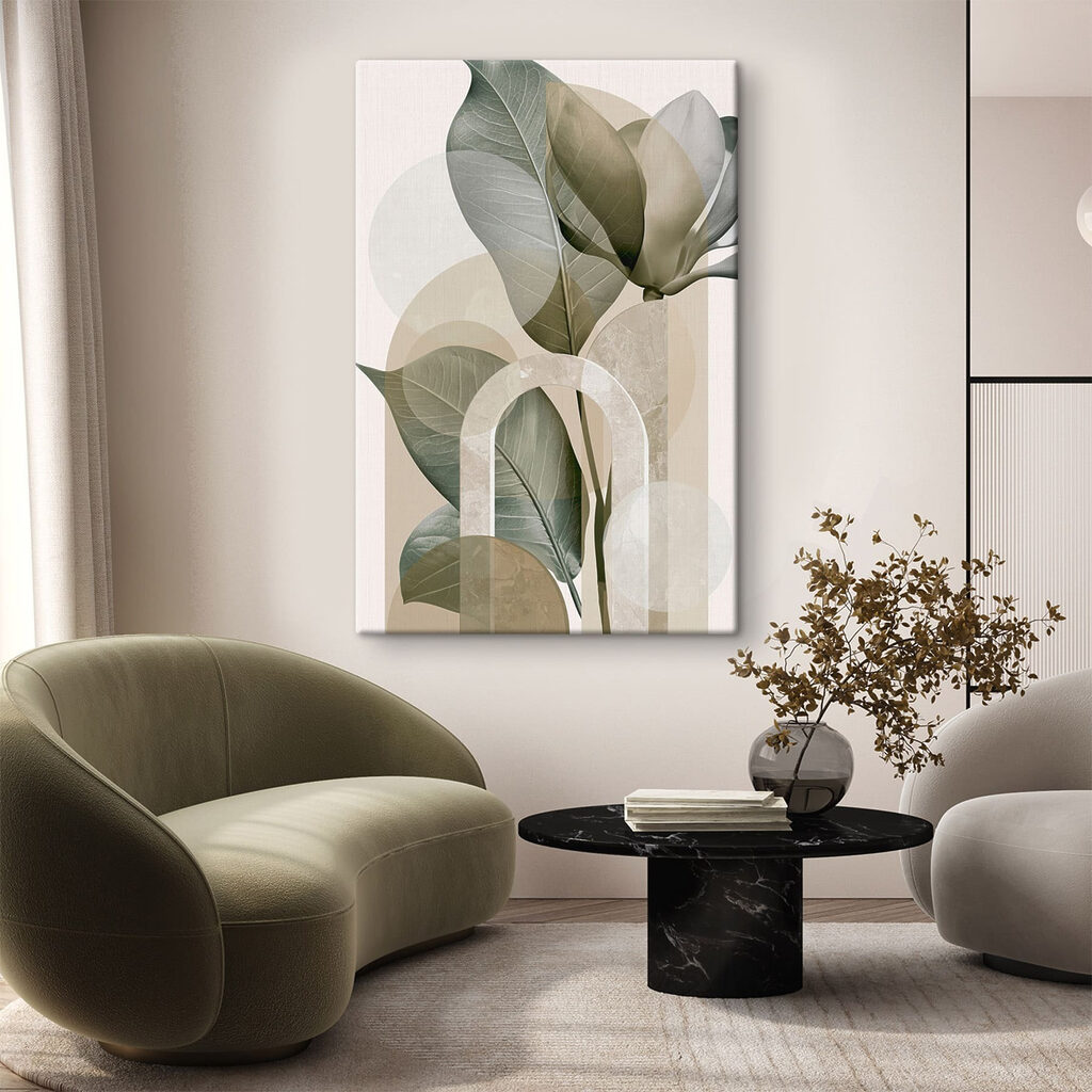 Soft foliage on a subtle background Soft foliage on a subtle background
