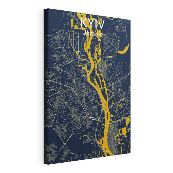 Canvas Schilderijen Kaart van een stad (Artikelnummer: s26712) Canvas Schilderijen Canvas Schilderijen Kaart van een stad (Artikelnummer: s26712)