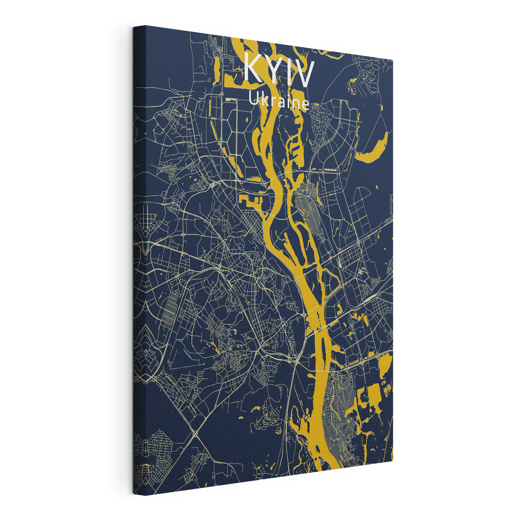 Map of a city Map of a city