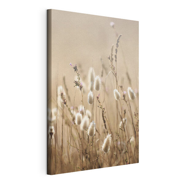 Een close-up van een plant Canvas Schilderijen Een close-up van een plant