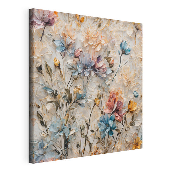 Canvas Schilderijen Close-up van bloemen
