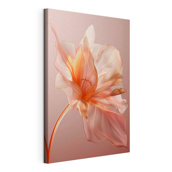 Close-up van een bloem Canvas Schilderijen Close-up van een bloem