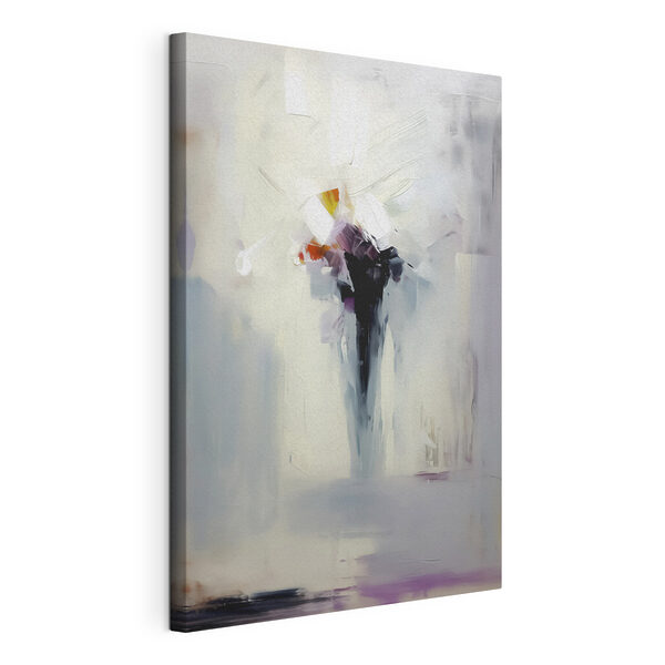 Canvas Schilderijen Schilderij van een boeket bloemen