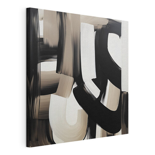 Zwart-wit kunst Canvas Schilderijen Zwart-wit kunst