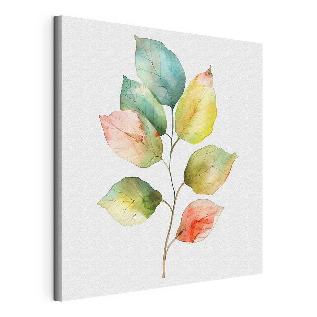 Watercolor of a leaf