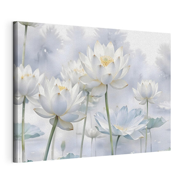 Canvas Schilderijen Groep witte bloemen (Artikelnummer: s41100) Canvas Schilderijen Canvas Schilderijen Groep witte bloemen (Artikelnummer: s41100)