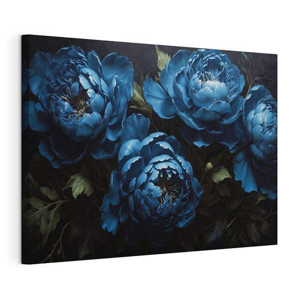 Canvas Schilderijen Groep blauwe bloemen (Artikelnummer: s41523) Canvas Schilderijen Canvas Schilderijen Groep blauwe bloemen (Artikelnummer: s41523)