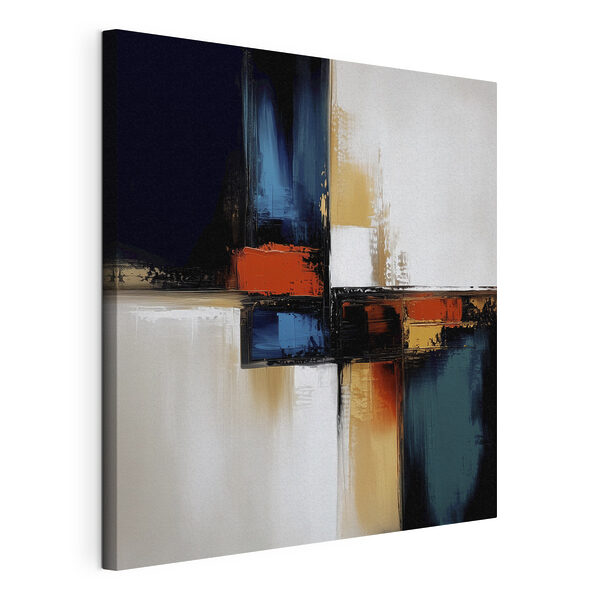 Canvas Schilderijen Schilderij van een kruis