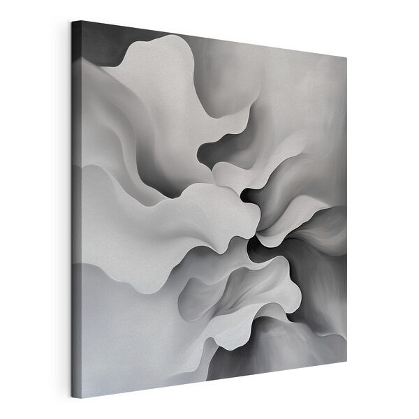 Canvas Schilderijen Witte en grijze abstracte kunst (Artikelnummer: s41845) Canvas Schilderijen Canvas Schilderijen Witte en grijze abstracte kunst (Artikelnummer: s41845)