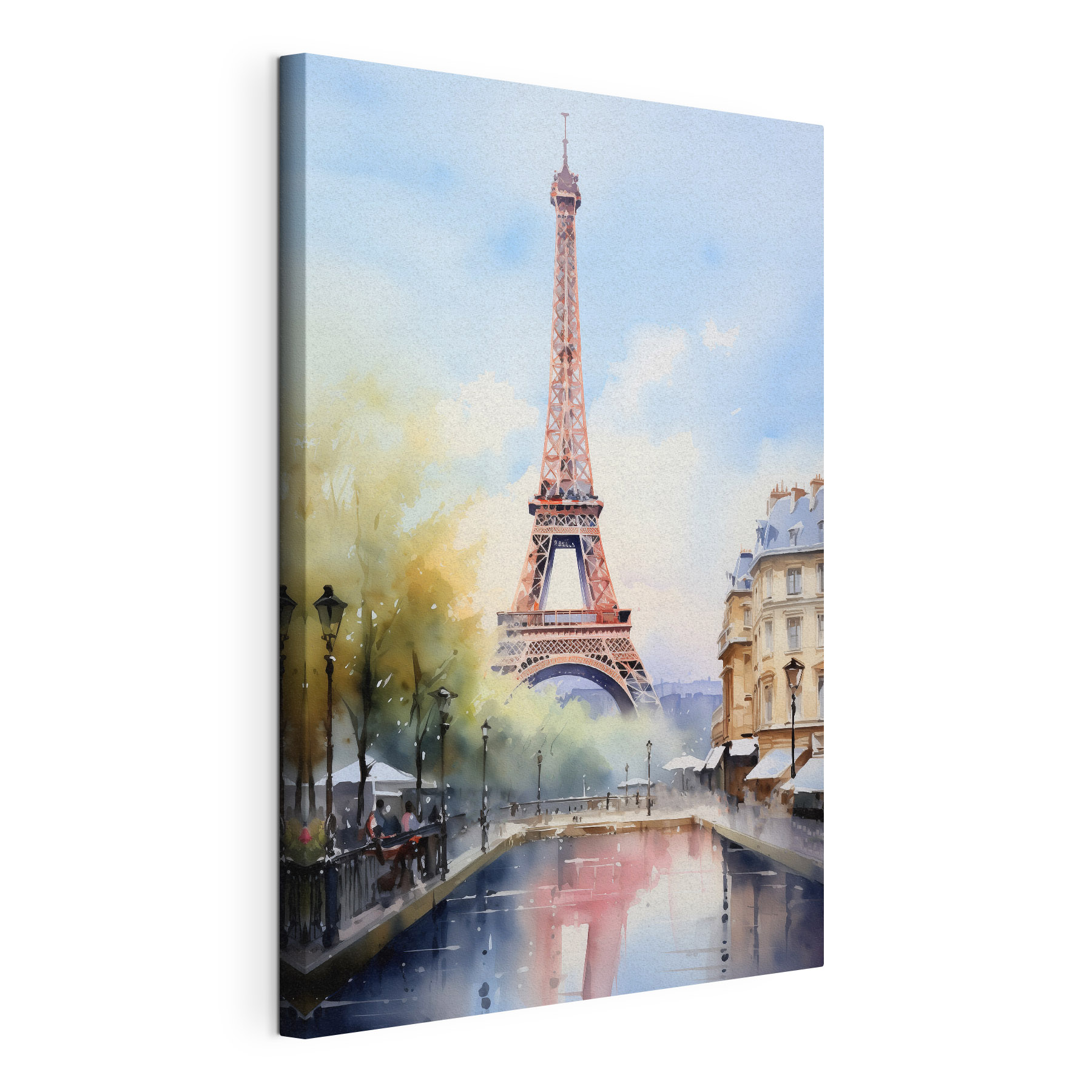 Watercolor of a tower
