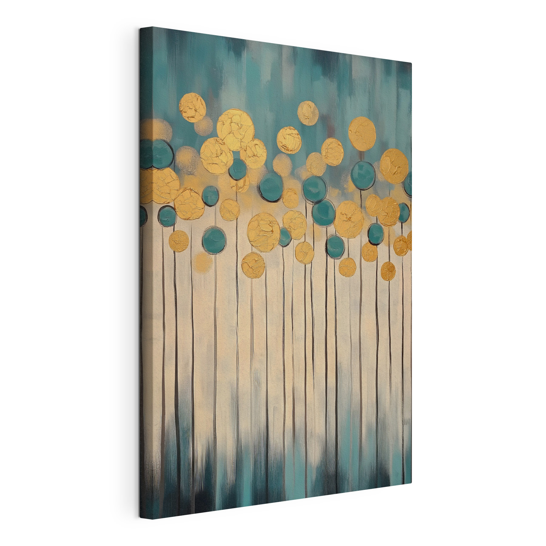 Vibrant circles in soothing colors