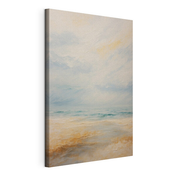 Canvas Schilderijen Canvas Schilderijen Schilderij van een strand (Artikelnummer: s42759)