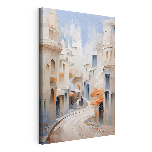 Canvas Schilderijen Schilderij van een stad (Artikelnummer: s42901) Canvas Schilderijen Canvas Schilderijen Schilderij van een stad (Artikelnummer: s42901)