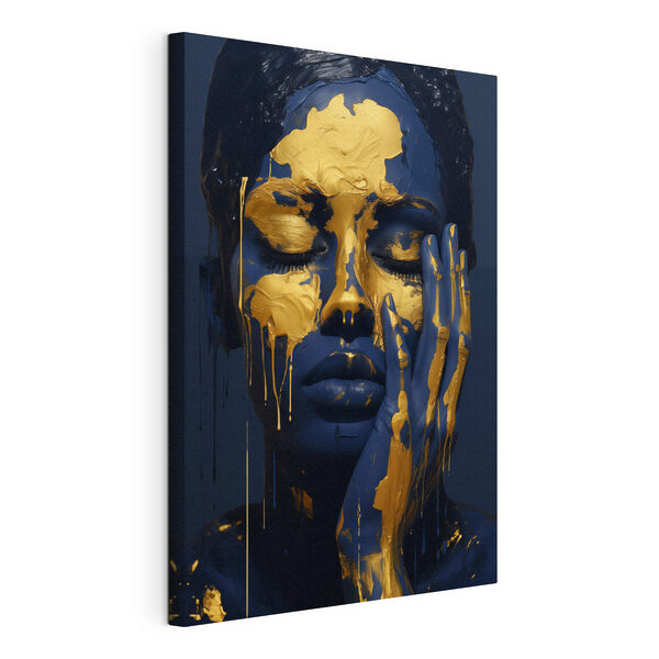 Canvas Schilderijen Expressie van levendige artisticiteit onthuld