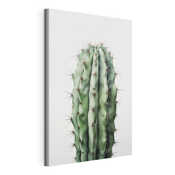 Canvas Schilderijen Cactus met doornen