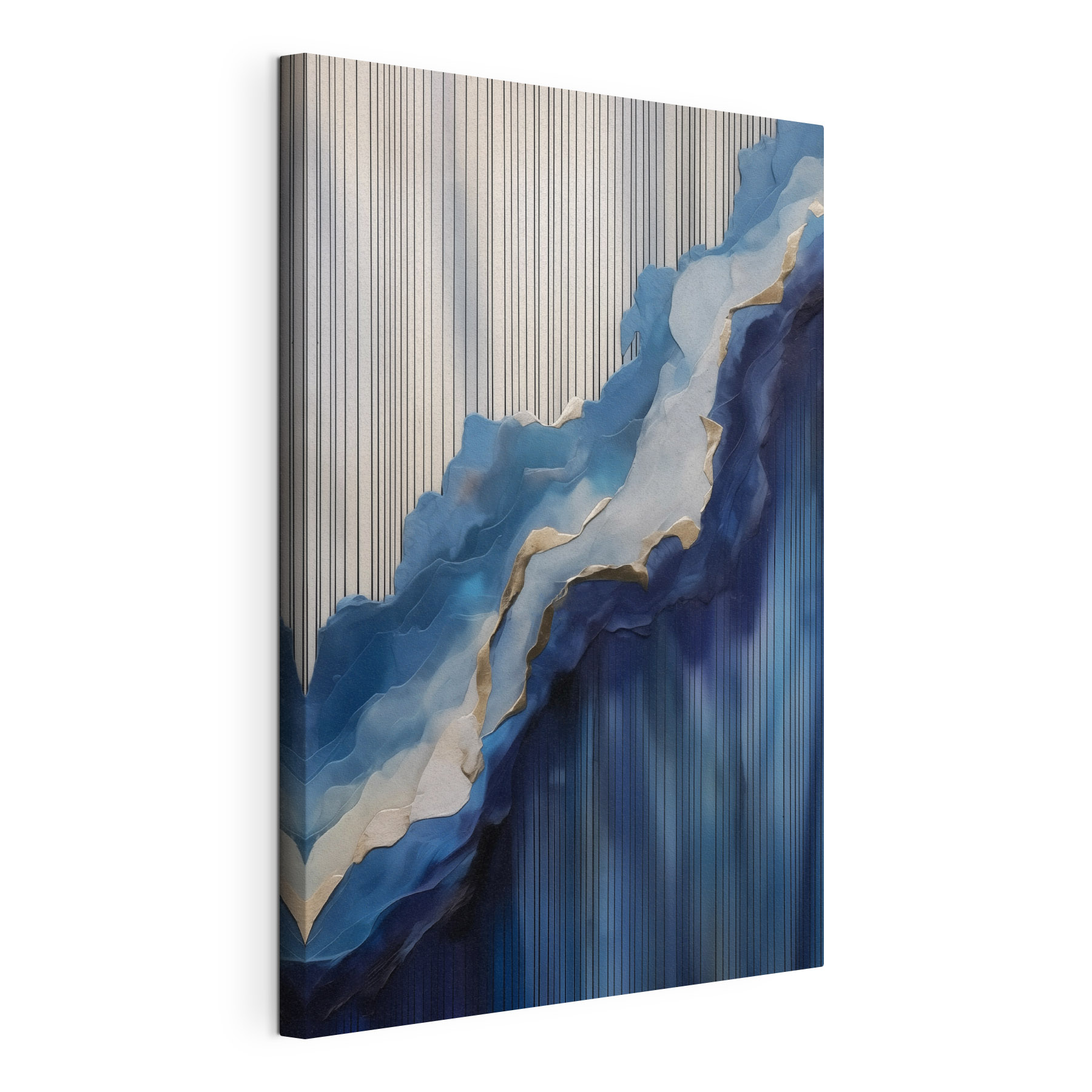 Fluid hues in abstract harmony