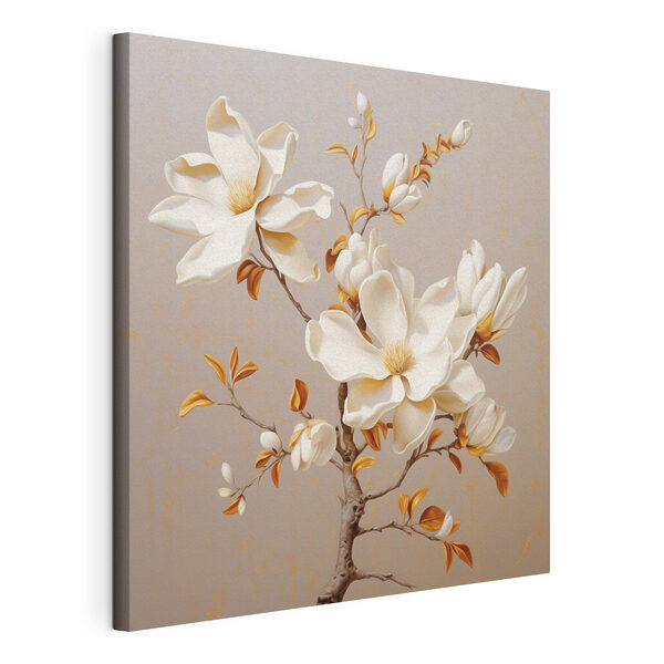 Canvas Schilderijen Witte bloemen aan een tak (Artikelnummer: s43373) Canvas Schilderijen Canvas Schilderijen Witte bloemen aan een tak (Artikelnummer: s43373)