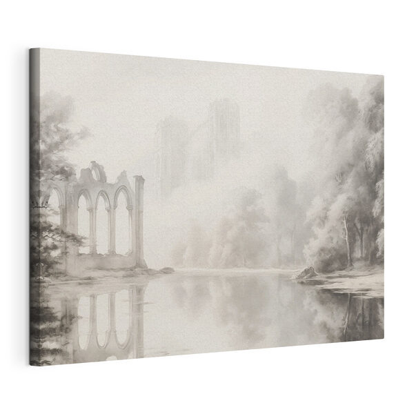 Canvas Schilderijen Waterlichaam met een kasteel op de achtergrond (Artikelnummer: s43430) Canvas Schilderijen Canvas Schilderijen Waterlichaam met een kasteel op de achtergrond (Artikelnummer: s43430)