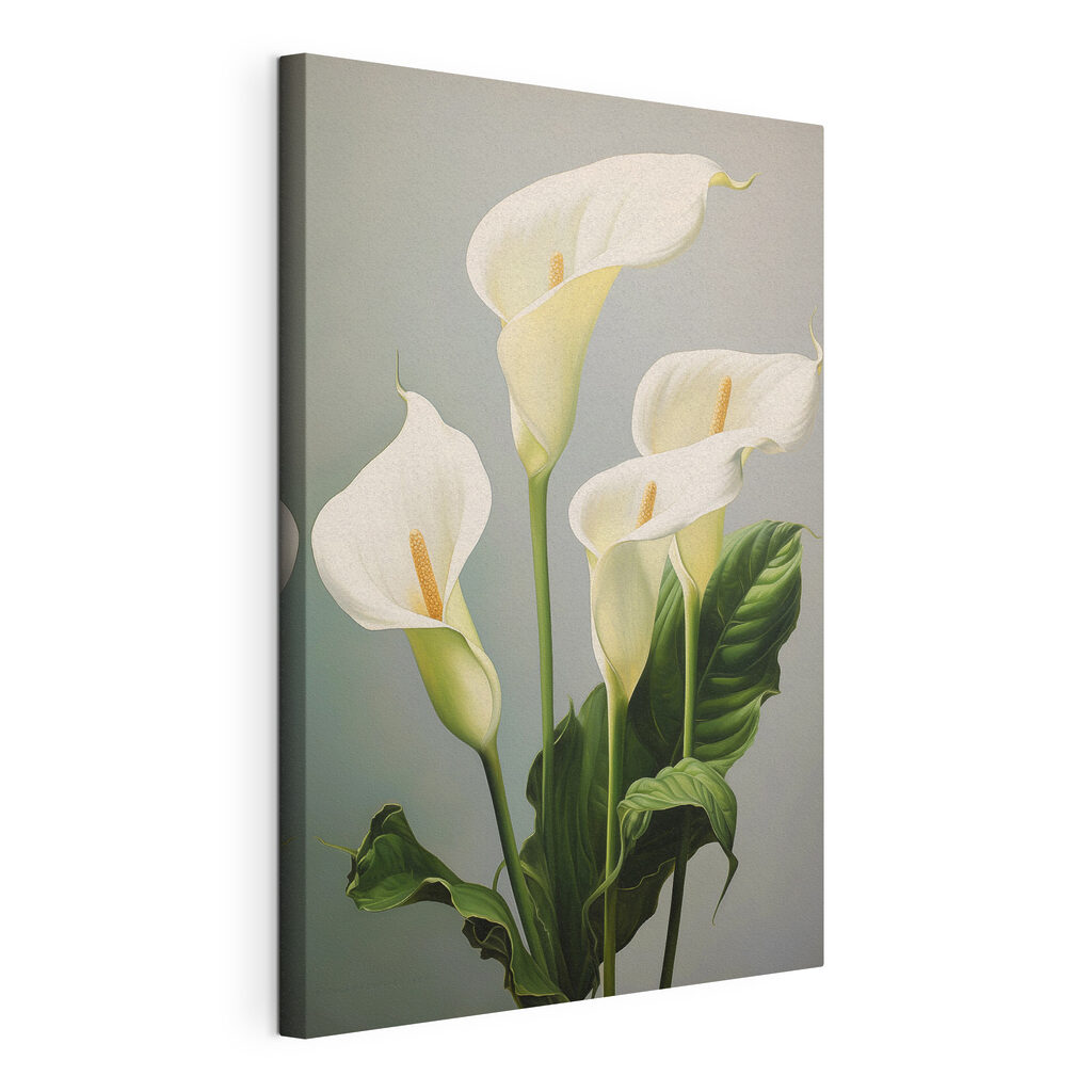 Elegant white blooms in soft light