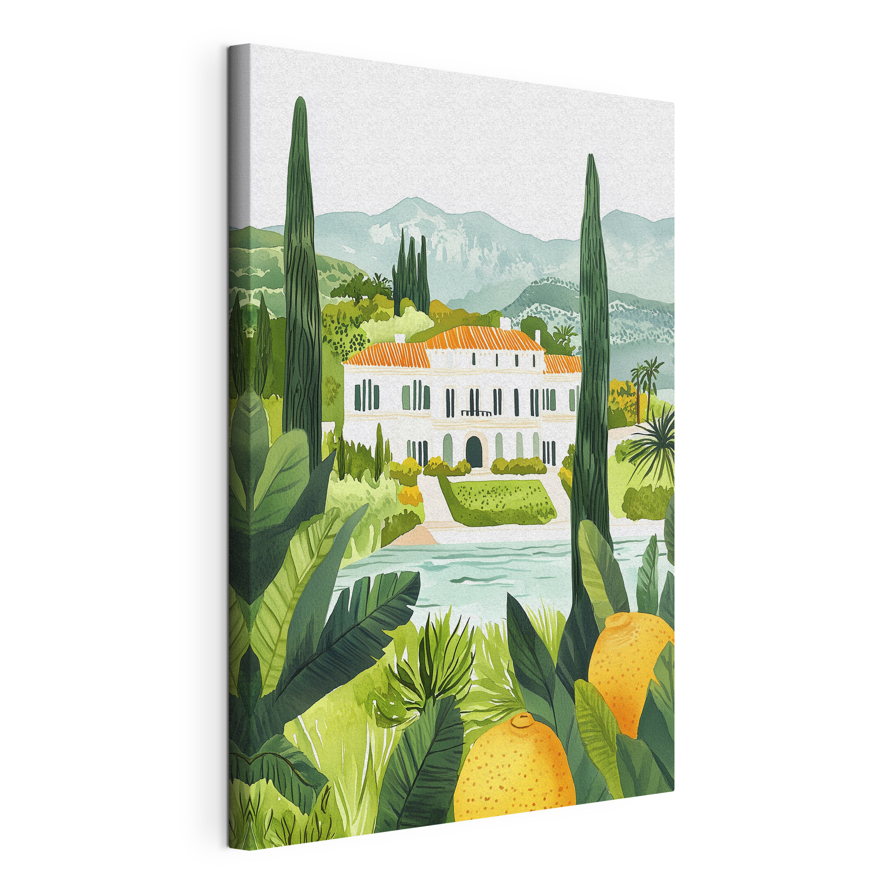 House with a pool and trees House with a pool and trees