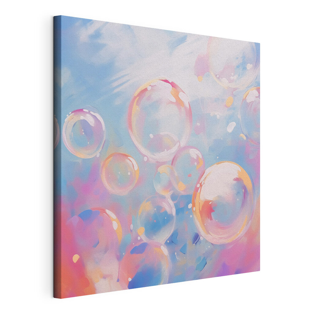 Group of bubbles in the air Group of bubbles in the air