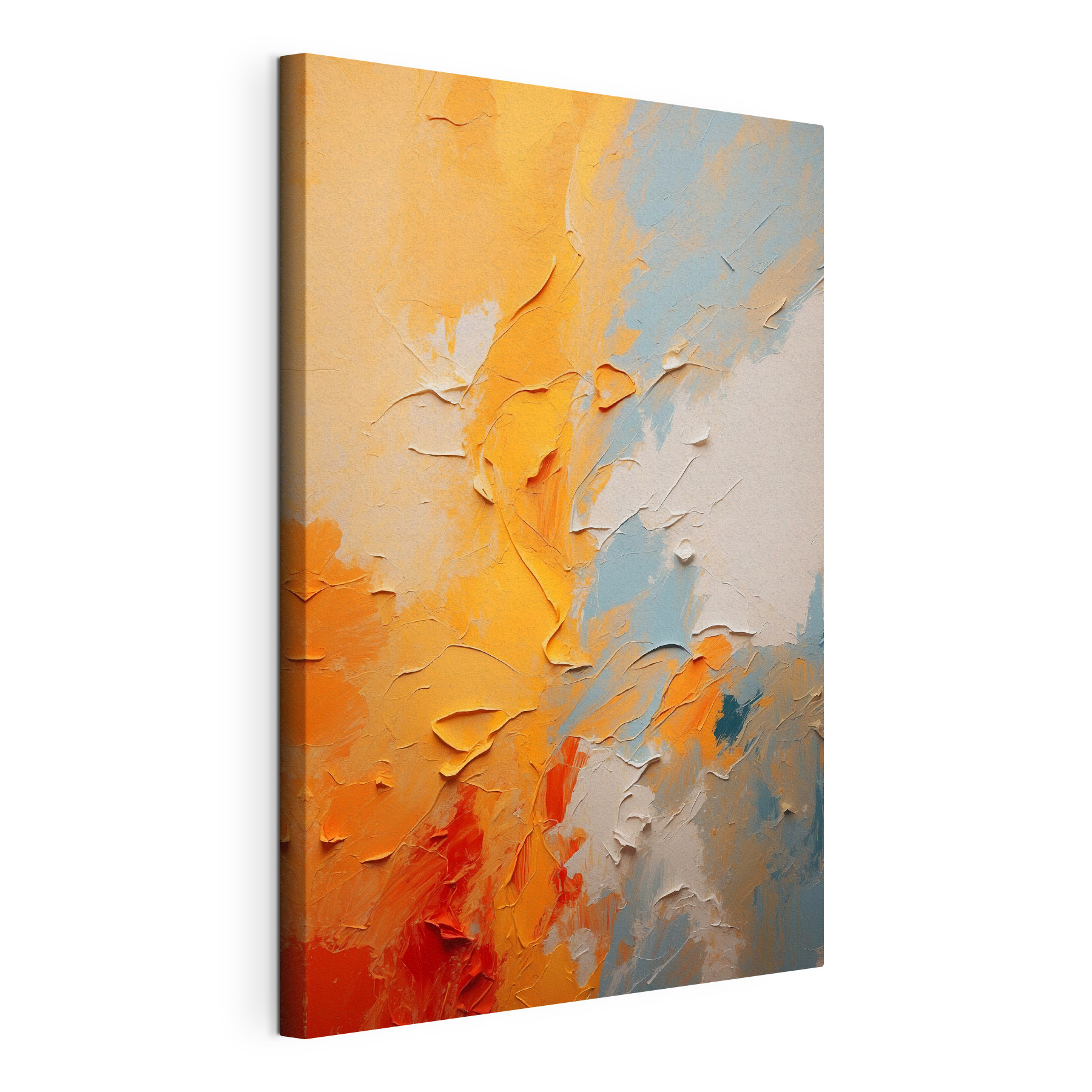 Vibrant hues in textured harmony
