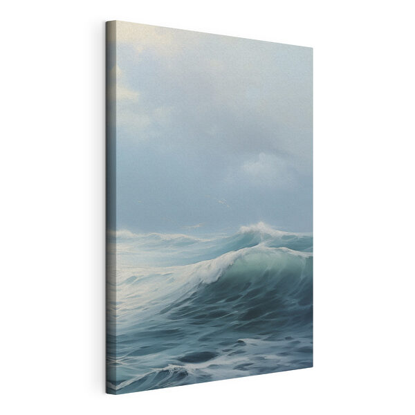 Canvas Schilderijen Golven in de oceaan met wolken (Artikelnummer: s44951) Canvas Schilderijen Canvas Schilderijen Golven in de oceaan met wolken (Artikelnummer: s44951)
