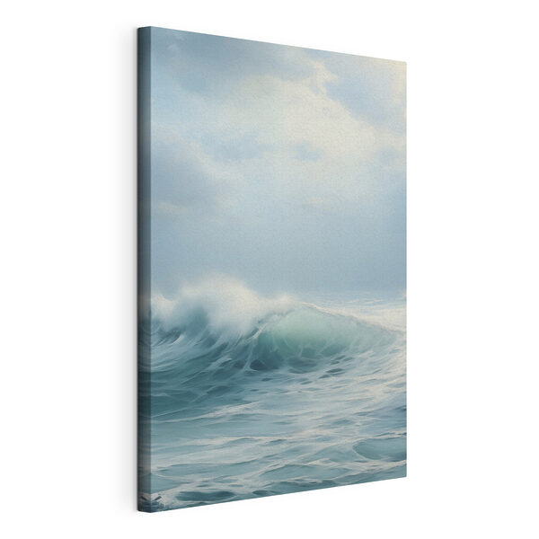 Canvas Schilderijen Canvas Schilderijen Grote golf in de oceaan (Artikelnummer: s44952)