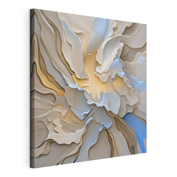 Canvas Schilderijen Zachte golven van crèmekleurige en blauwe tinten (Artikelnummer: s45200) Canvas Schilderijen Canvas Schilderijen Zachte golven van crèmekleurige en blauwe tinten (Artikelnummer: s45200)