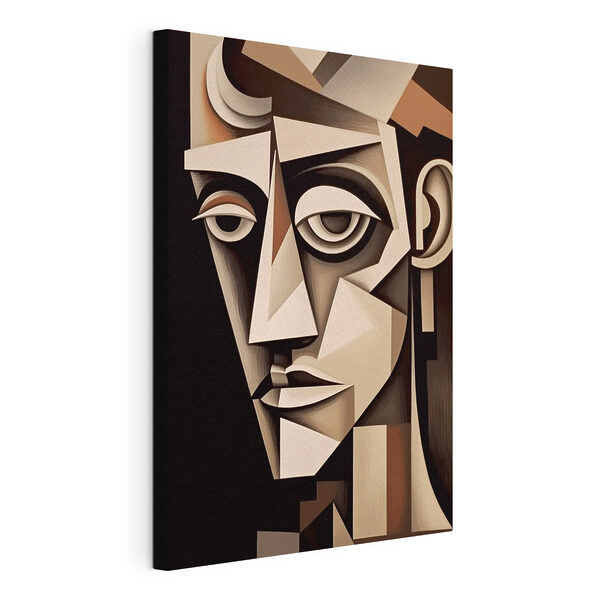 Canvas Schilderijen Schilderij van het gezicht van een man (Artikelnummer: s45231) Canvas Schilderijen Canvas Schilderijen Schilderij van het gezicht van een man (Artikelnummer: s45231)