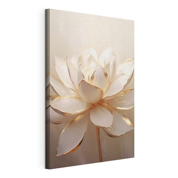 Canvas Schilderijen Elegante lotus in zachte tinten (Artikelnummer: s45631) Canvas Schilderijen Canvas Schilderijen Elegante lotus in zachte tinten (Artikelnummer: s45631)