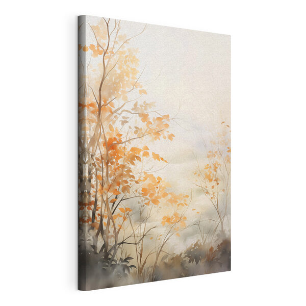 Canvas Schilderijen Schilderij van bomen met oranje bladeren (Artikelnummer: s45941) Canvas Schilderijen Canvas Schilderijen Schilderij van bomen met oranje bladeren (Artikelnummer: s45941)
