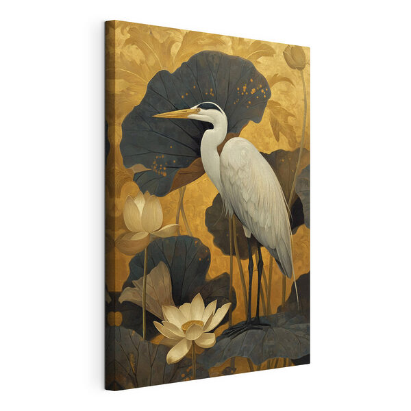 Canvas Schilderijen Schilderij van een witte vogel (Artikelnummer: s46148) Canvas Schilderijen Canvas Schilderijen Schilderij van een witte vogel (Artikelnummer: s46148)