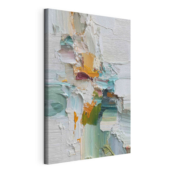 Canvas Schilderijen Canvas Schilderijen Een levendig kleurenpalet met abstracte tinten (Artikelnummer: s46958)