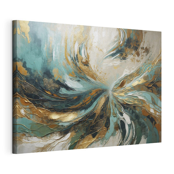 Canvas Schilderijen Dynamische wervelingen van kleur en textuur (Artikelnummer: s47258) Canvas Schilderijen Canvas Schilderijen Dynamische wervelingen van kleur en textuur (Artikelnummer: s47258)