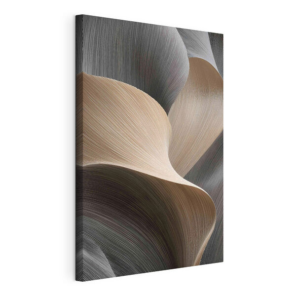 Canvas Schilderijen Canvas Schilderijen Vloeiende lijnen zorgen voor subtiele elegantie (Artikelnummer: s47696)