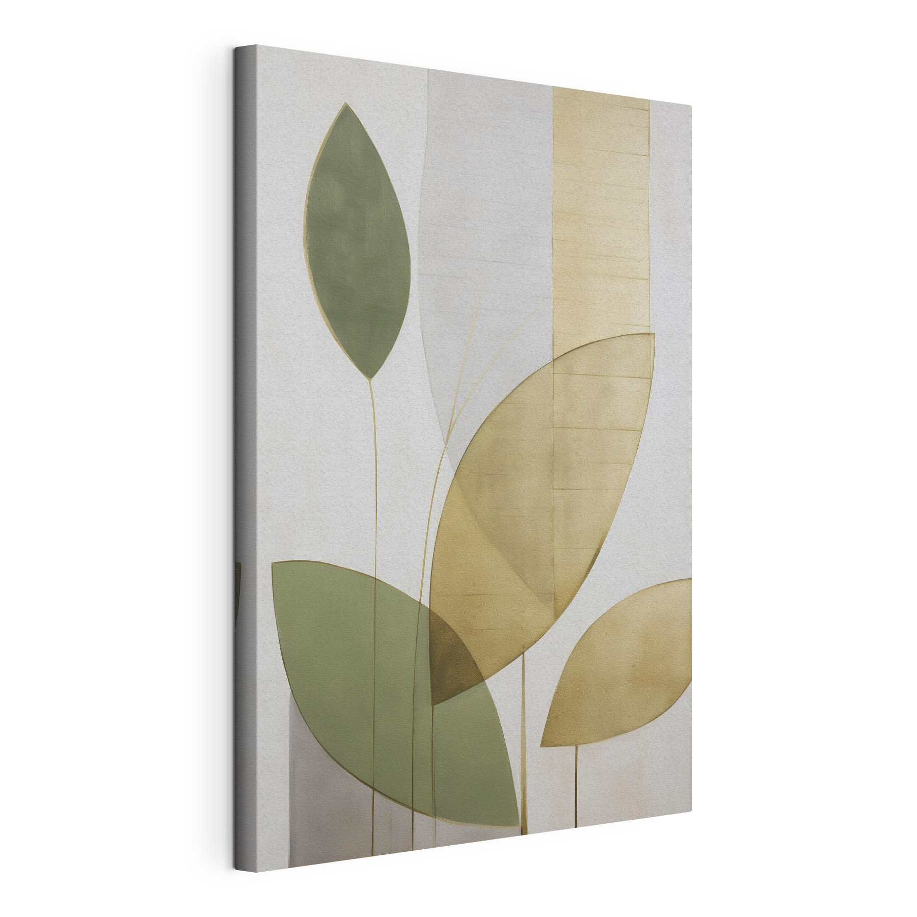 Nature-inspired abstract design on canvas Nature-inspired abstract design on canvas