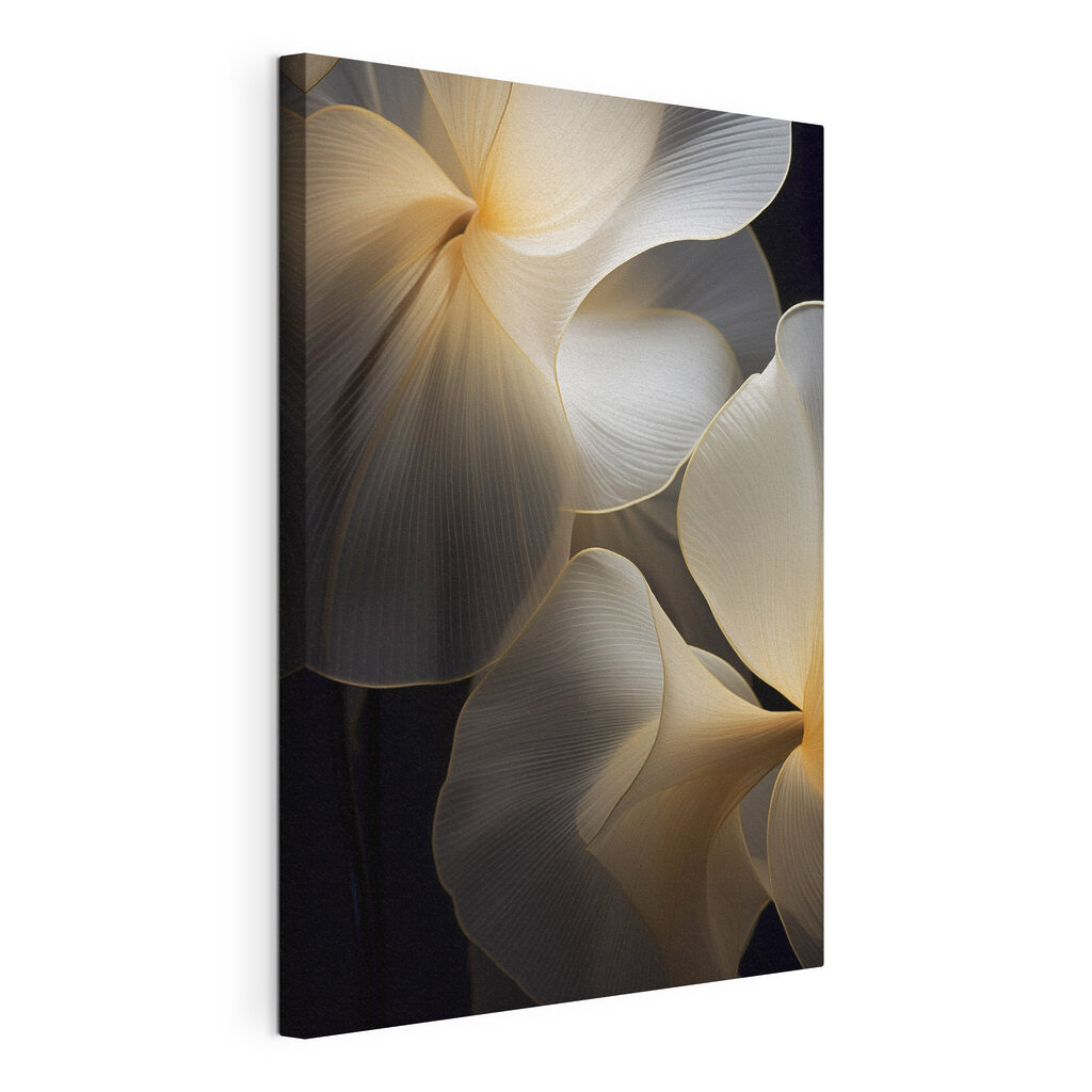 Delicate petals in soft hues