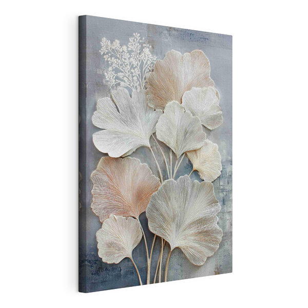 Canvas Schilderijen Groep witte en bruine bladeren (Artikelnummer: s47963) Canvas Schilderijen Canvas Schilderijen Groep witte en bruine bladeren (Artikelnummer: s47963)