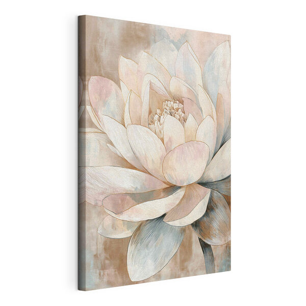 Canvas Schilderijen Elegante bloem in zachte pasteltinten (Artikelnummer: s47973) Canvas Schilderijen Canvas Schilderijen Elegante bloem in zachte pasteltinten (Artikelnummer: s47973)