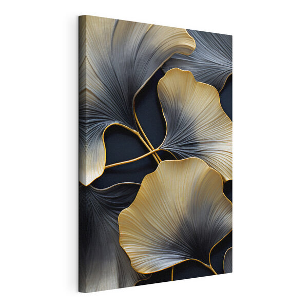 Canvas Schilderijen Elegante bladeren met subtiele details (Artikelnummer: s48007) Canvas Schilderijen Canvas Schilderijen Elegante bladeren met subtiele details (Artikelnummer: s48007)